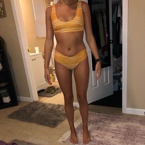 Mustard Yellow Bikini Set